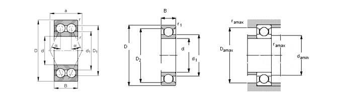 CHIK 618/710M Deep groove ball bearing