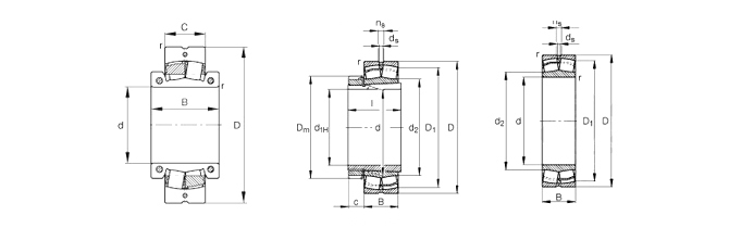 CHIK 21317CC Spherical roller bearing